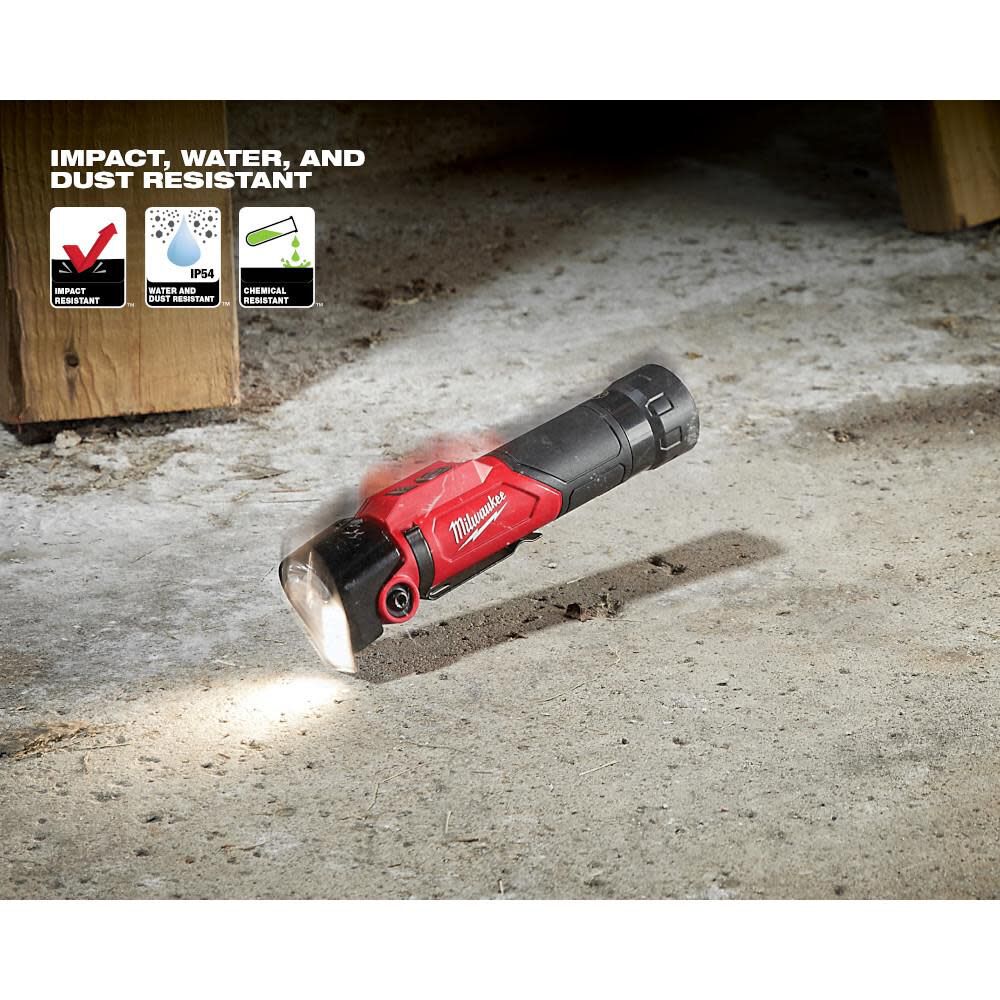 Milwaukee 2113 21 USB Rechargeable Pivoting Flashlight