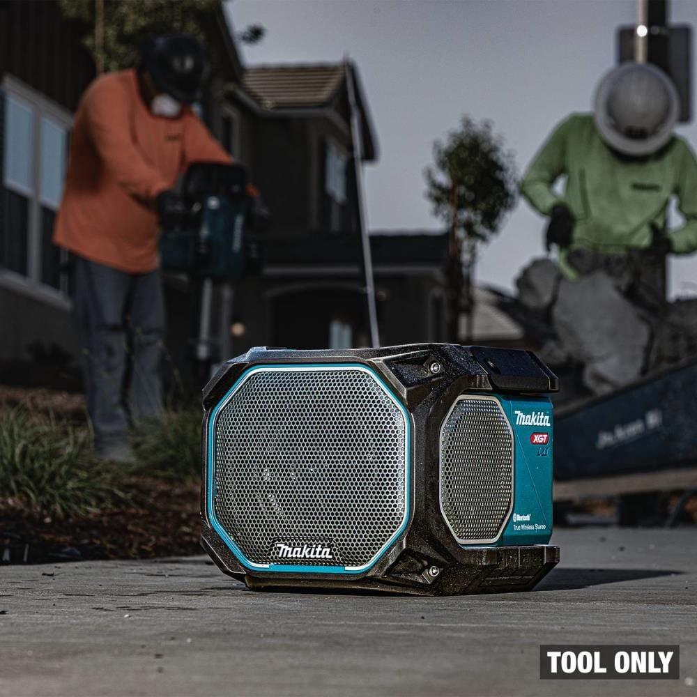 Makita 40V max XGT / 18V LXT LithiumIon Cordless/Corded Bluetooth Job Site Speaker (Bare Tool), large image number 4