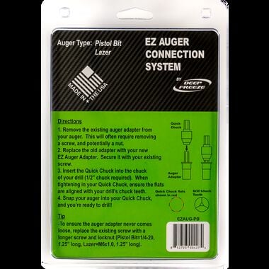 Deep Freeze EZ Auger Connection System Pistol Bit, large image number 4