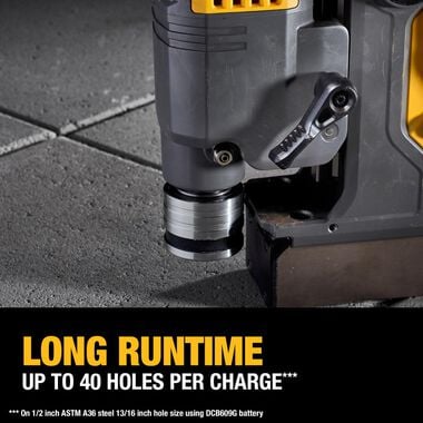 DEWALT 20V MAX 2in Magnetic Drill Press with FLEXV ADVANTAGE Kit, large image number 16