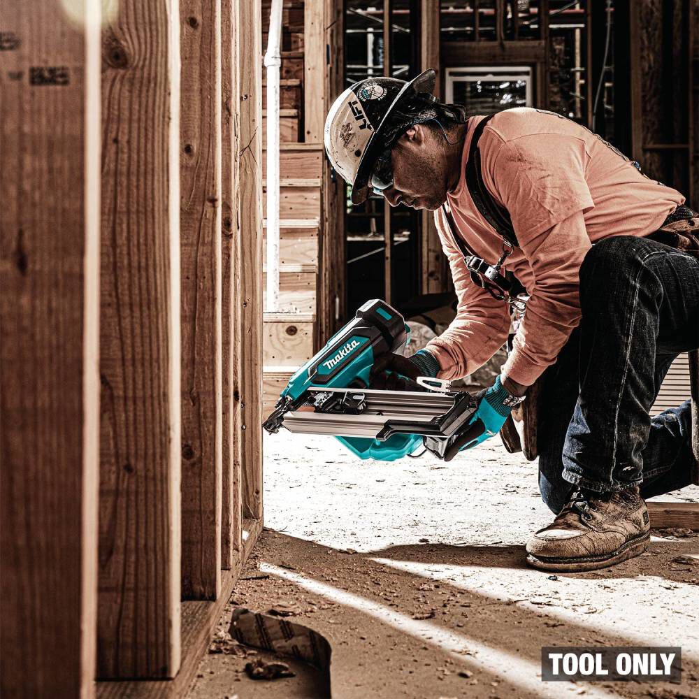 Makita 40V Max XGT Brushless Cordless 30 Degree Clipped Head 3-1/2 Inch Framing Nailer (Bare Tool), large image number 11