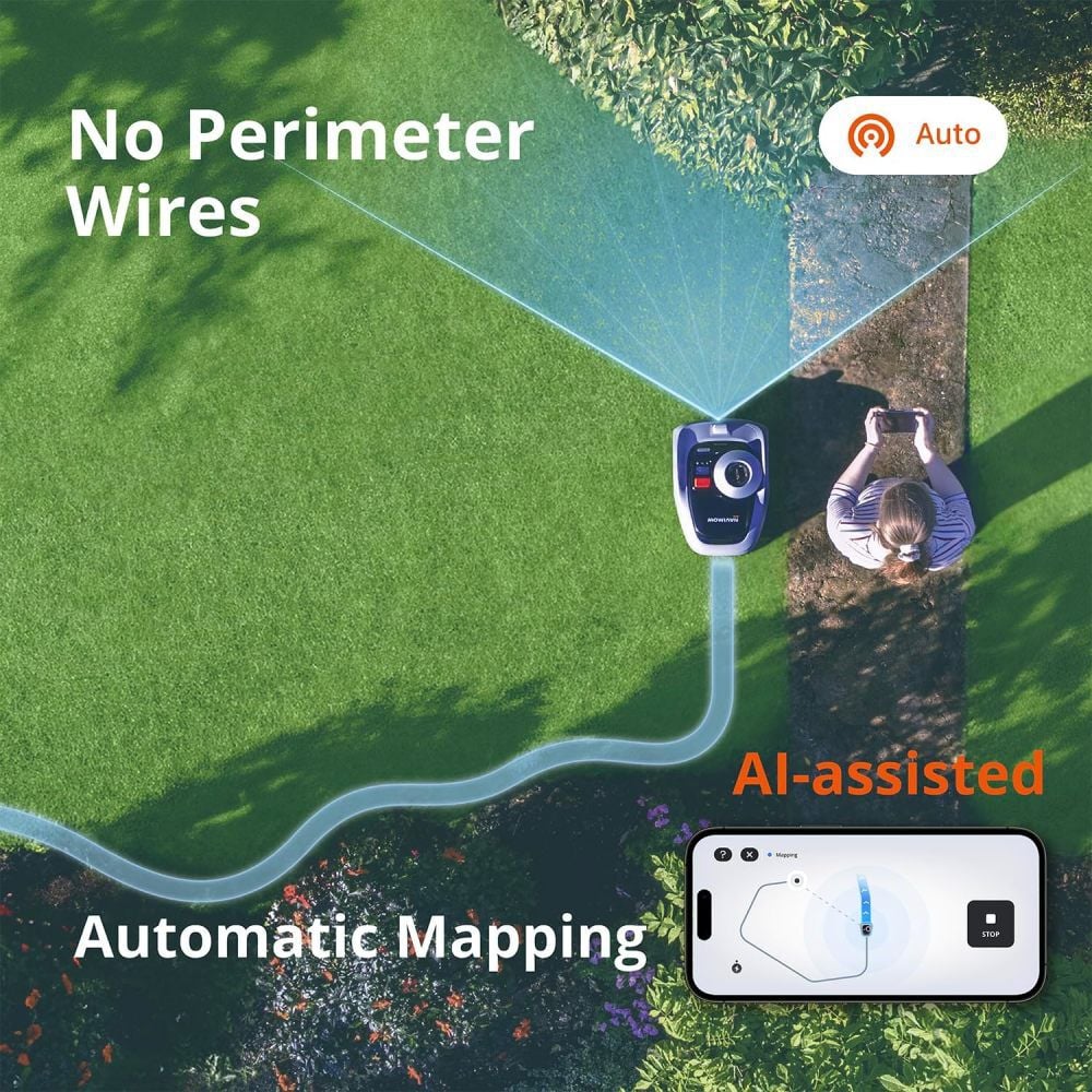 Segway Navimow i105 1/8 Acre Robotic Lawn Mower, large image number 6