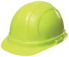 ERB Omega II Ratchet Suspension Hard Hat - Hi-Viz Lime Green, small