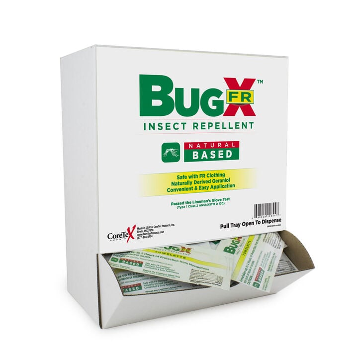 Aero Healthcare BugX30 Insect Repellent Wipes DEET 50 Pieces