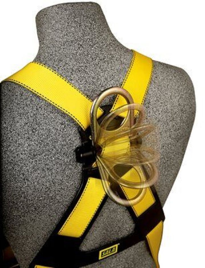 DBI Sala Delta Vest-Style Harness 1101253 Yellow - 2X-Large, large image number 4