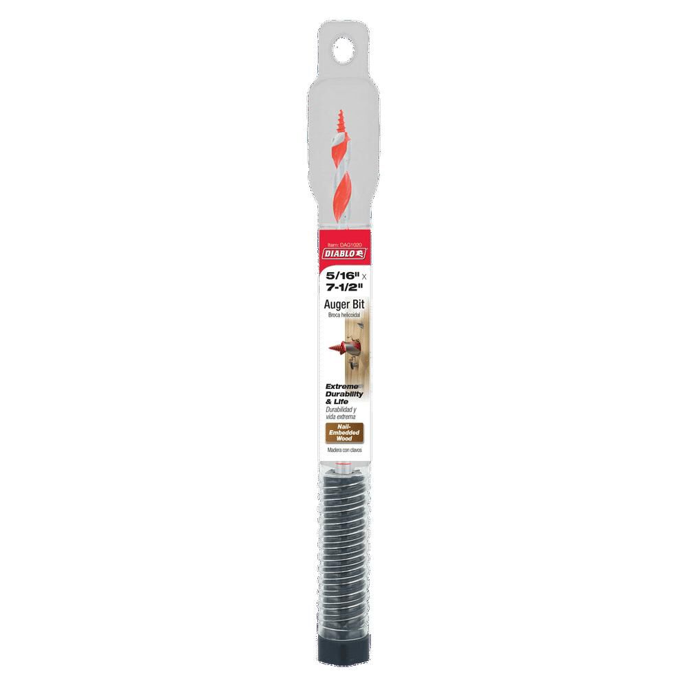 Diablo Tools 5/16in x 7-1/2in Auger Bit, large image number 3