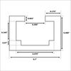 Big Horn 24 Inch Double Cut Profile Universal T-Track with Mounting Hole, small image number 2