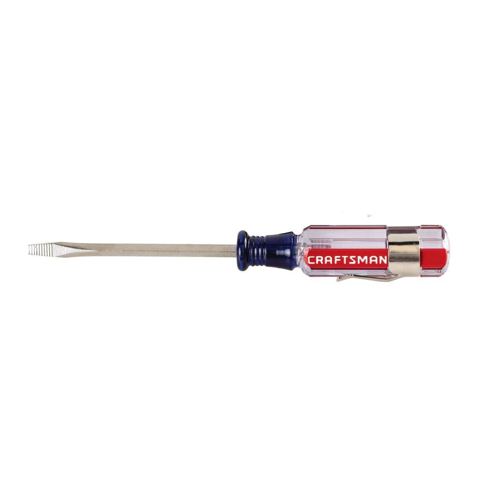 CRAFTSMAN 1/8 Inch x 2-1/2 Inch Slotted Acetate Screwdriver, large image number 1
