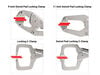 Tekton Locking Pliers and Clamps Set, 18 Pieces, small image number 3