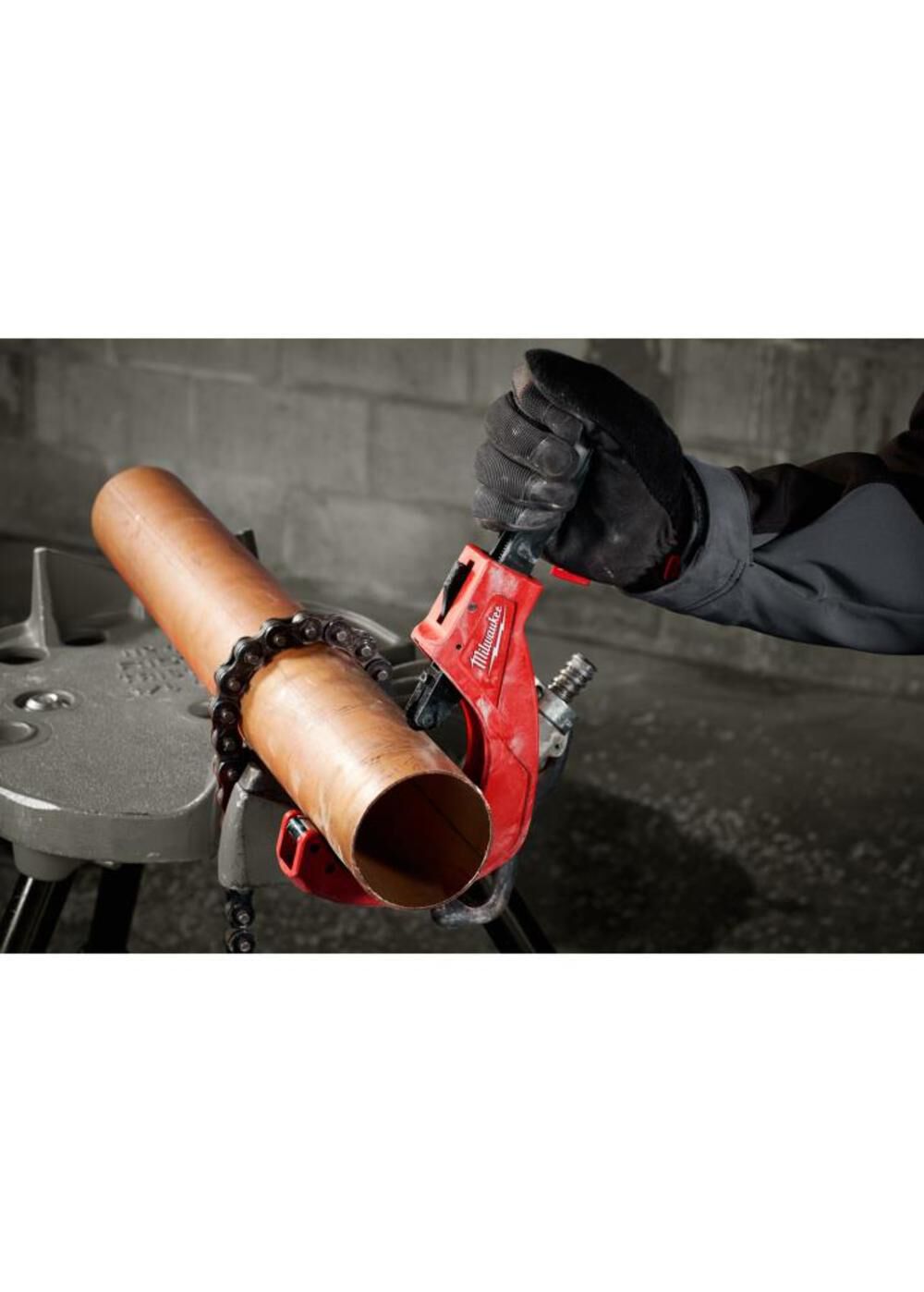 Milwaukee 3 1 2 In Quick Adjust Copper Tubing Cutter 48 22 4254 - Image 11