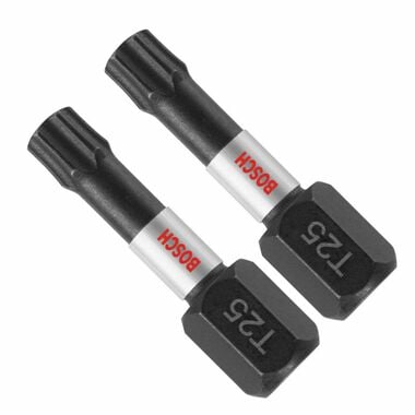 Bosch Impact Tough 1 Inch Torx #25 Insert Bits 2 Piece