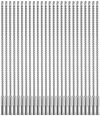 Bosch 1/4 Inch x 10 Inch x 12 Inch SDS-plus Bulldog Xtreme Carbide Rotary Hammer Drill Bits 25 Piece, small image number 1