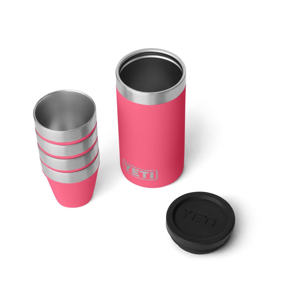 YETI 1.7 Oz Shot Glasses with Carrying Case, Tropical Pink – 21071502973