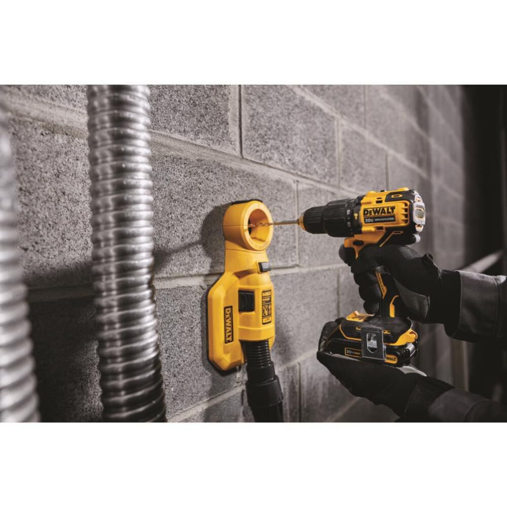 DEWALT ATOMIC 20V MAX Compact Cordless 1/2 in. Hammer Drill/Driver with 20V MAX Battery Bundle, large image number 7
