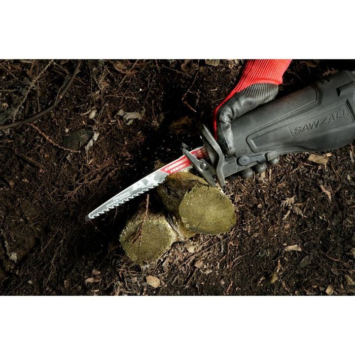 Milwaukee 6inch 3 TPI The AX with Carbide Teeth for Pruning & Clean Wood SAWZALL Blade 3PK, large image number 12