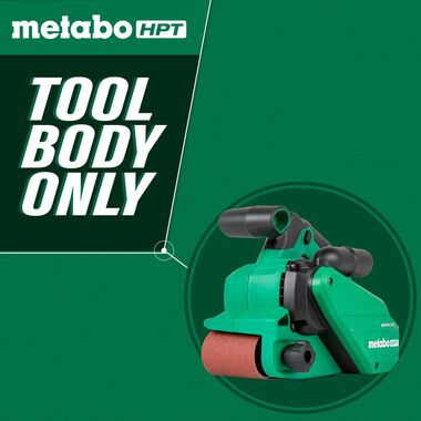 Metabo HPT 36V MultiVolt Cordless Brushless 3" x 21" Belt Sander (Bare Tool), large image number 2