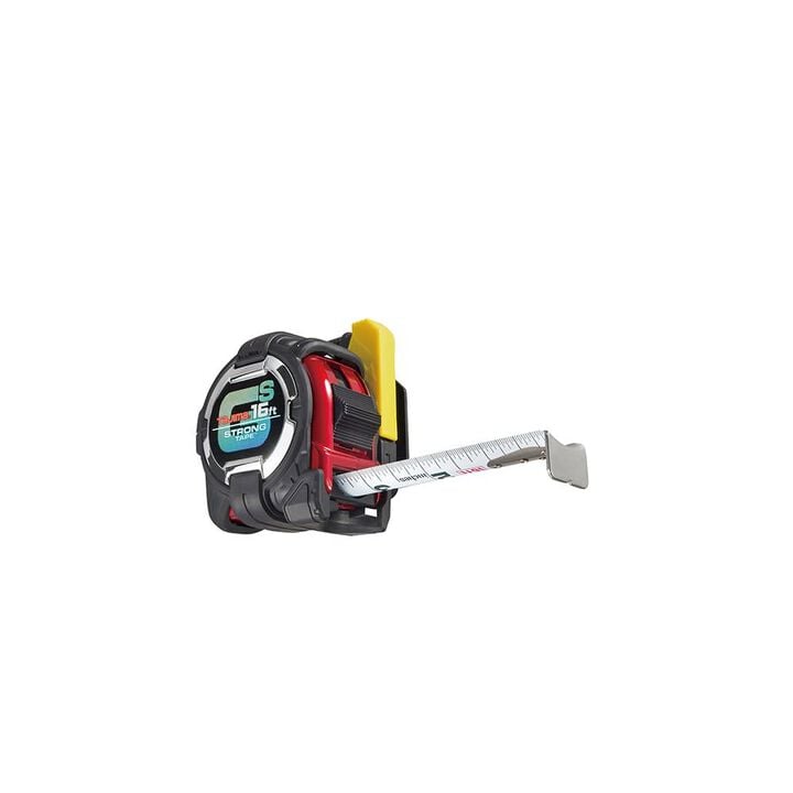 Tajima 16 Ft. x 1 In. Extra Stiff Measure Tape with Safety Belt Holder, large image number 2