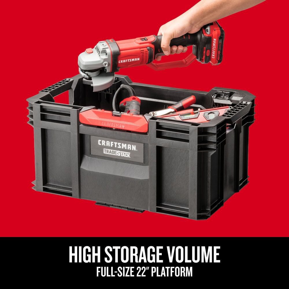 CRAFTSMAN TRADESTACK Tool Storage Crate CMST21409 - Acme Tools