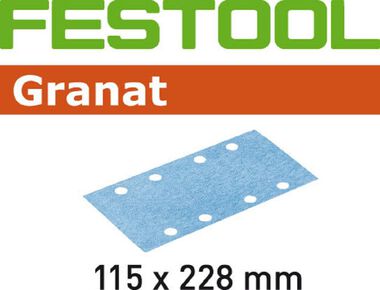 Festool Granat 115 x 228 mm P120 - 100x