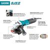 Makita 5 in SJS II High-Power Angle Grinder, small image number 2