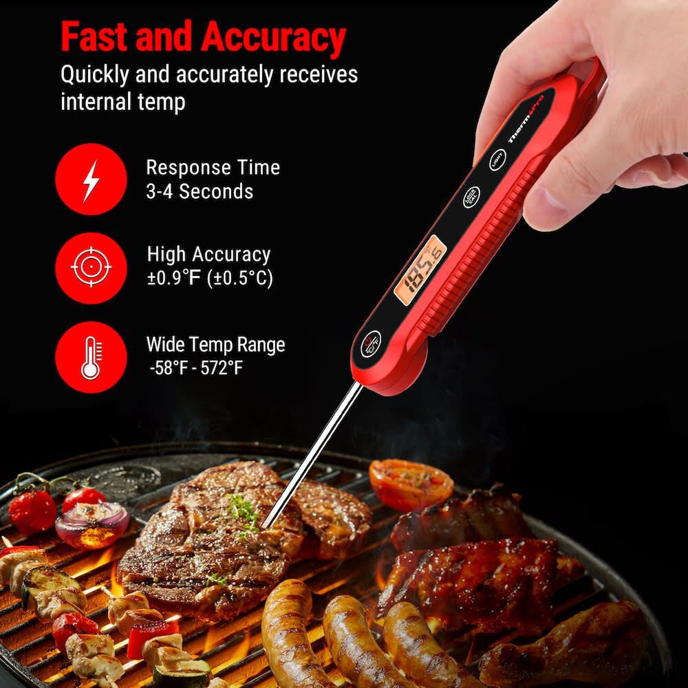 TempPro Digital Instant-Read Cooking Thermometer, large image number 3