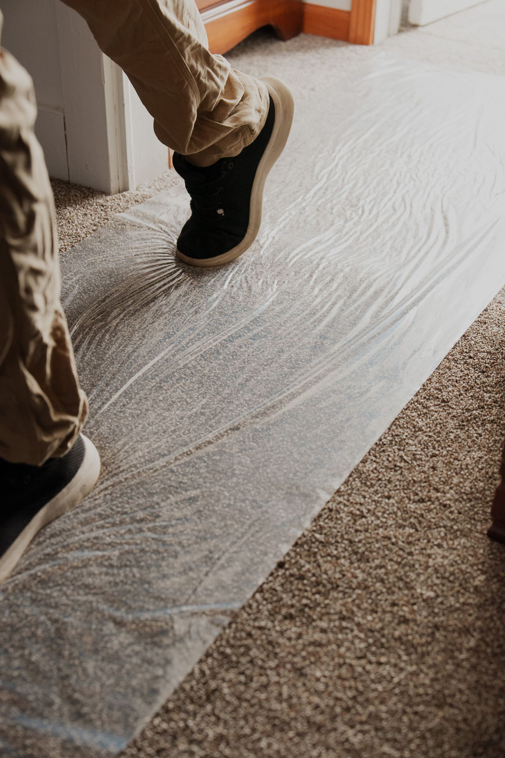 Surface Shield Carpet Shield Protection Film, Reverse Wound, 24 Inch x 200 Ft., large image number 7