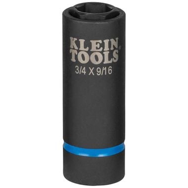 Klein Tools 2-in-1 Impact Socket 6-Point