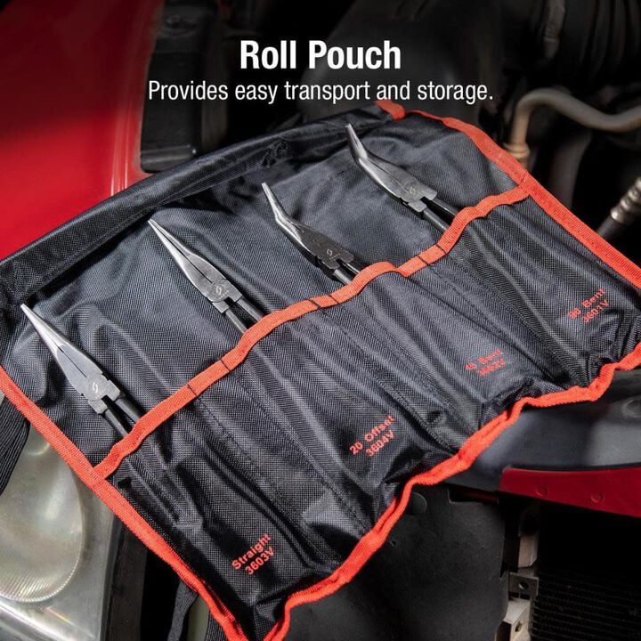 Sunex 4 Pc 11 In. Long Reach Pliers Set, large image number 4