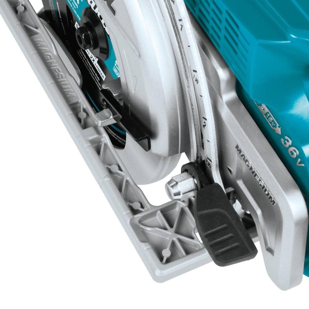 Makita 18V X2 LXT 36V Rear Handle 7 1/4in Circular Saw  Bare Tool Xsr01z Detail View 1 - View #6