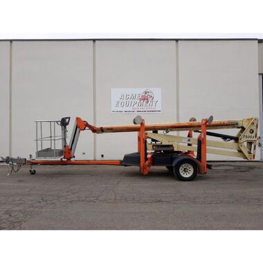 JLG Tow-Pro T500J 50 ft Electric Towable Boom Lift - Used 2016, large image number 6