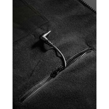 ORORO Unisex Black Heated Fleece Hoodie Kit Medium, large image number 7