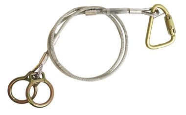 Falltech 6Ft Carabiner Sling Anchor with 2 O-rings, large image number 0