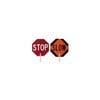 Vizcon 24 x 24in Non-Reflective Stop/Slow Aluminum Paddle, small image number 3