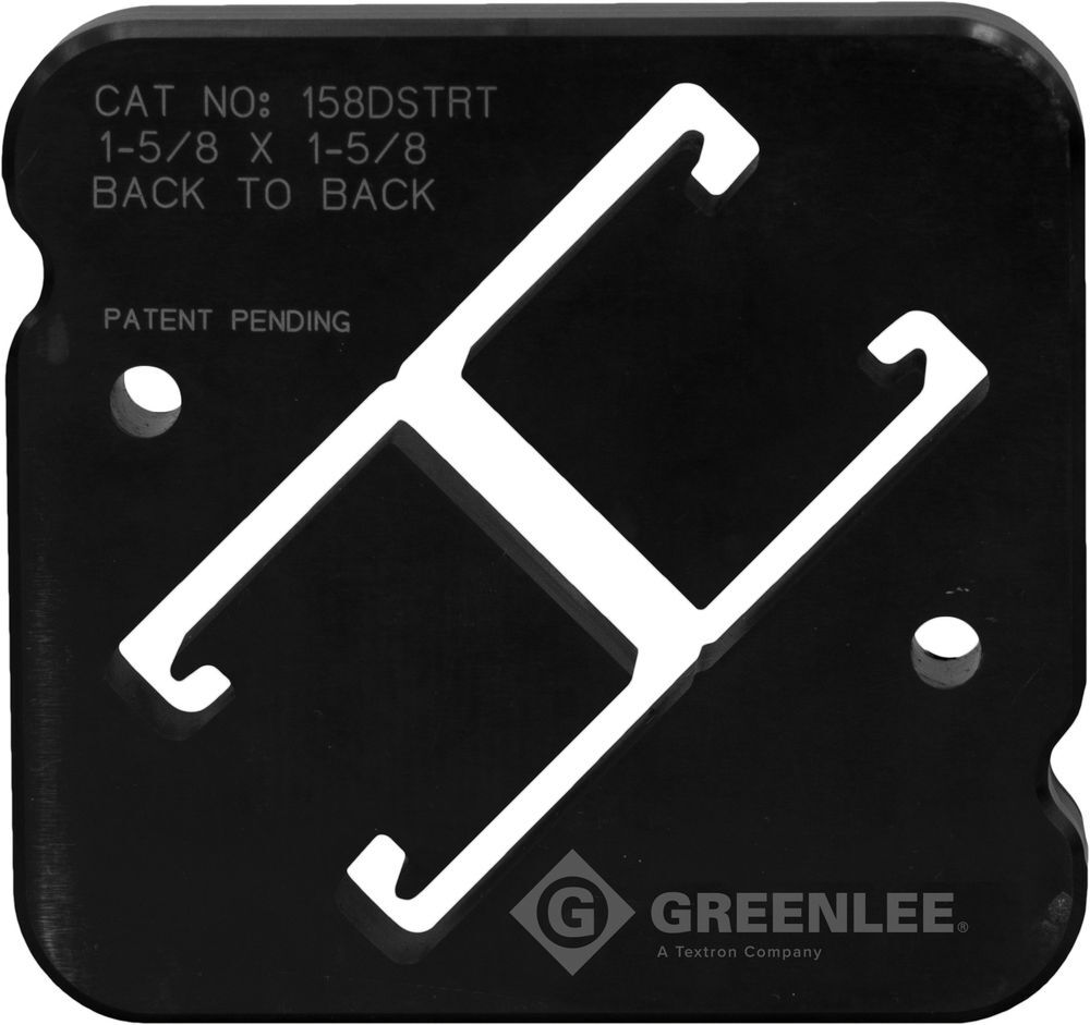 Greenlee Double Strut Dies for Shear 30T, large image number 1