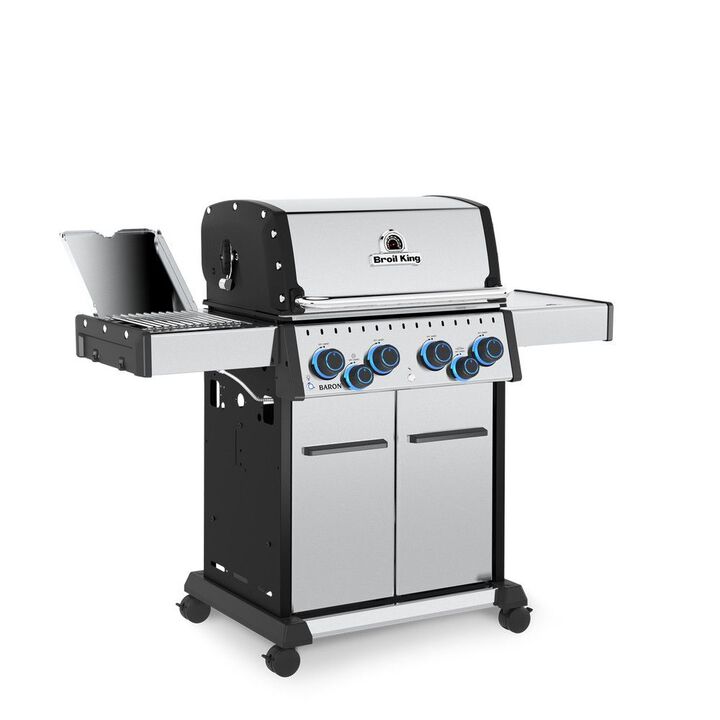 Broil King Baron S 490 Pro IR 4-Burner Propane Gas Grill, large image number 4
