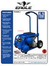 Eagle Compressor 3HP 5 Gallon Peak Twin Stack Air Compressor, small image number 2