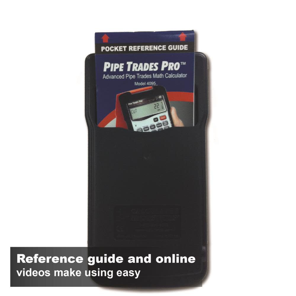 Calculated Industries Pipe Trades Pro Advanced Pipe Trades Math