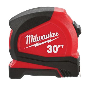 Milwaukee 30 ft. Compact Tape Measure, large image number 0