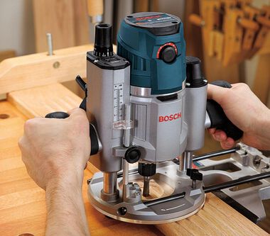 Bosch 2.3 HP Electronic Fixed-Base Router, large image number 1