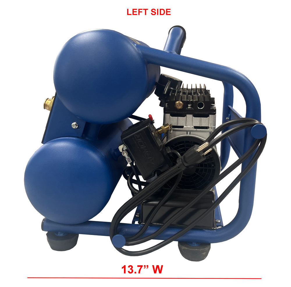 Eagle Compressor Silent Series1 Gallon Portable Electric Air Compressor, large image number 4
