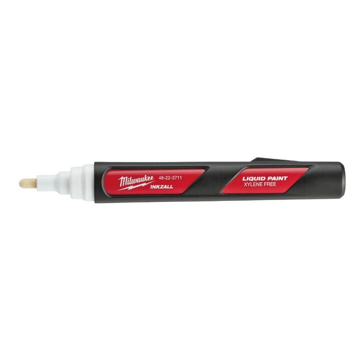 Milwaukee INKZALL White Paint Marker, large image number 1