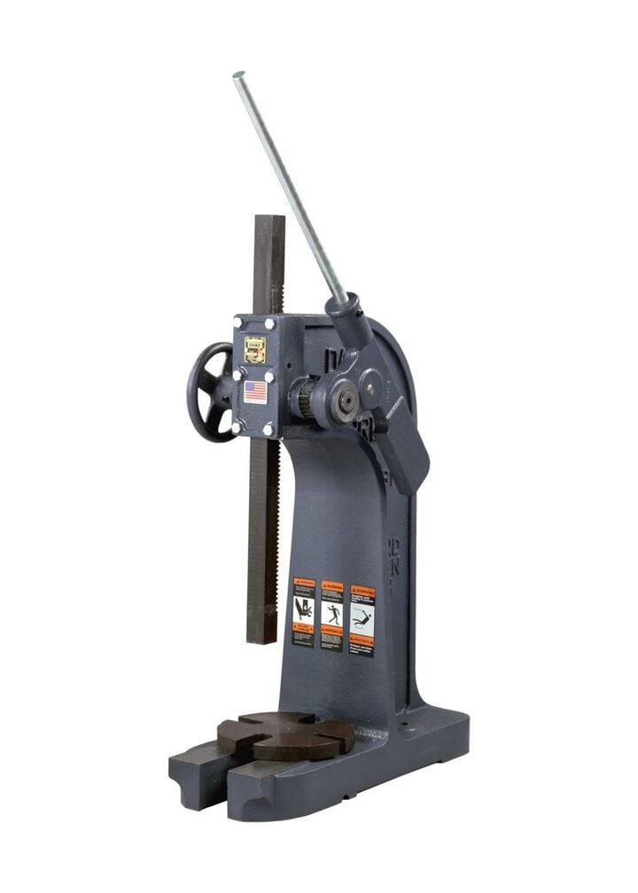 Dake Arbor Press Ratchet Lever 3 Ton Model 1-1/2B