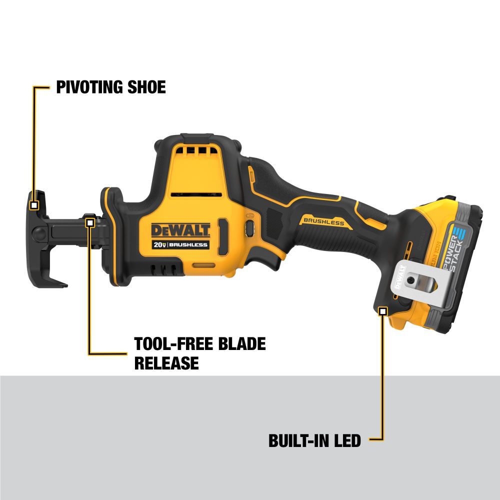 Dewalt atomic compact clearance series reciprocating saw