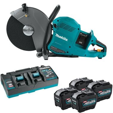 Makita 40V max X2 (80V) XGT Brushless 14in Power Cutter Kit