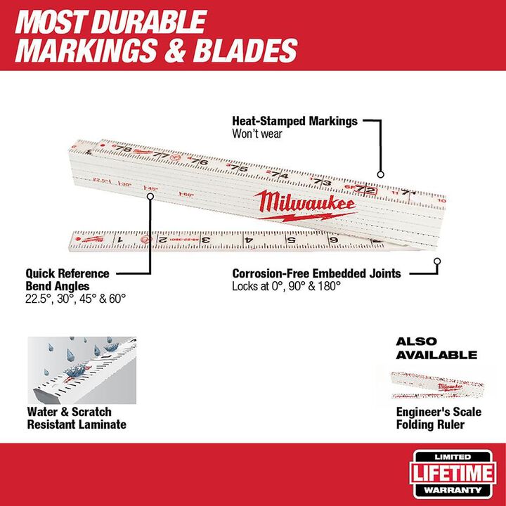 Milwaukee Composite Folding Rule, large image number 1