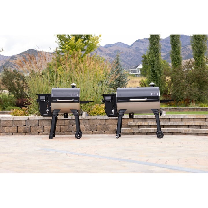 Camp Chef Woodwind 24 25000 Btu Stainless Steel Pellet Grill with Black Lid, large image number 5