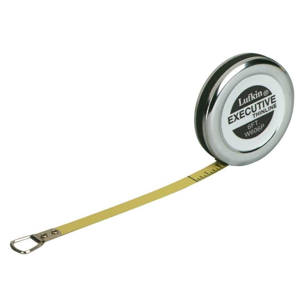 Crescent Lufkin 6 mm x 2 m Executive Diameter Pocket Tape Measure, large image number 1