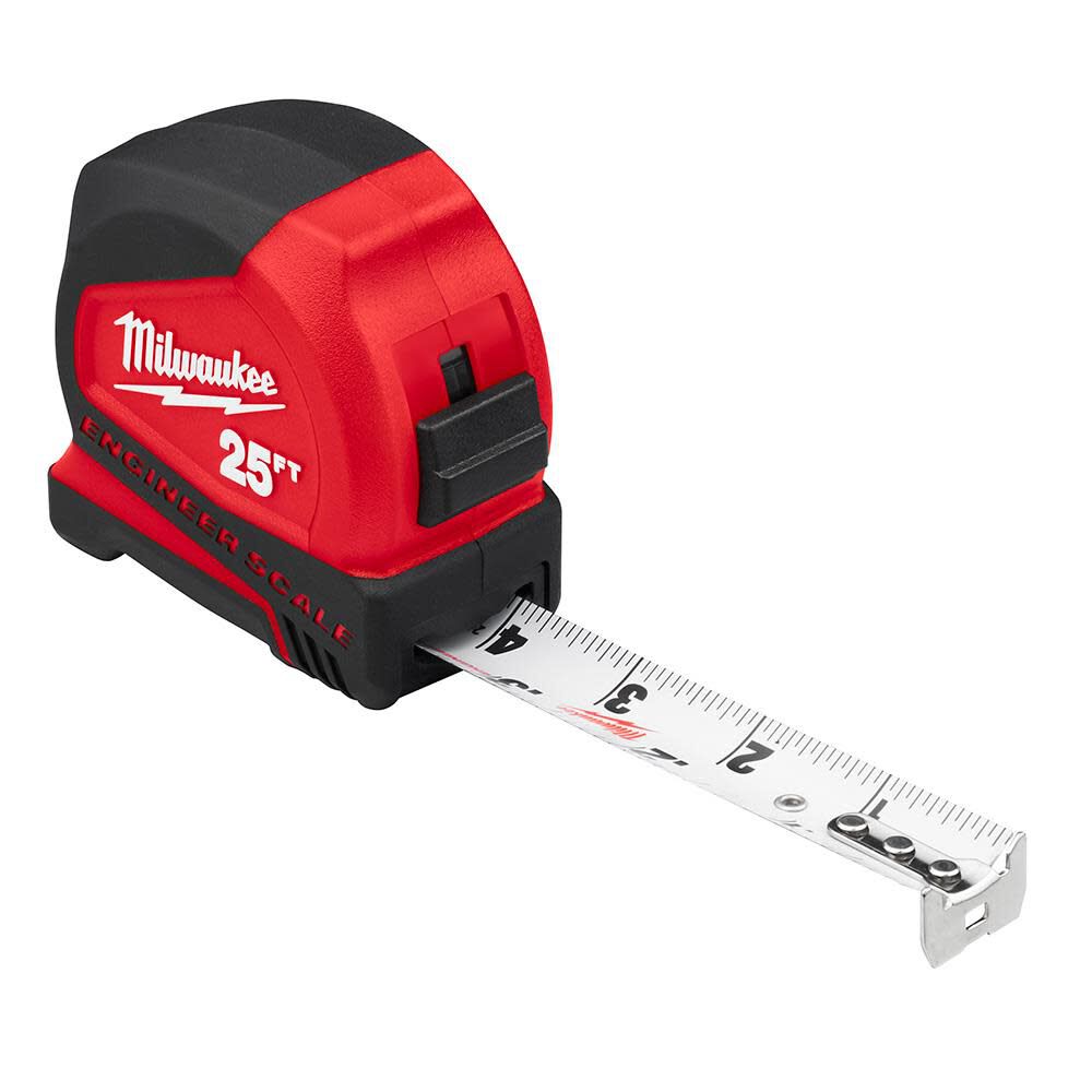 25 ft top milwaukee tape measure