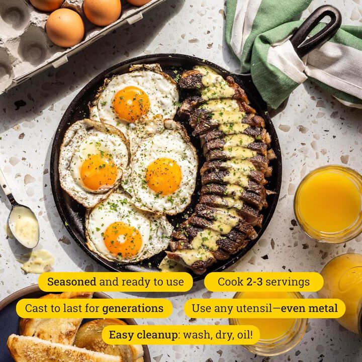 Lodge Cast Iron 10 1/2 Inch Black Cast Iron Griddle, large image number 1