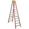 Werner 12 Ft. Type IA Fiberglass Twin Ladder, small